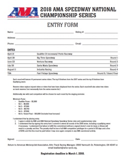 AMA Speedway National Championship