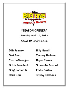 Big Time Speedway