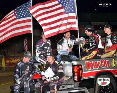 AMA National Speedway Pairs Championship KCRP Bakersfield - February 19 , 2022