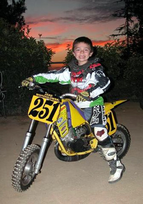 Junior Speedway Rider Jacob Wondolowski Jacob Wondolowski