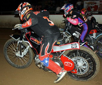 Speedway Rider Gary Hicks Jr. California Speedway