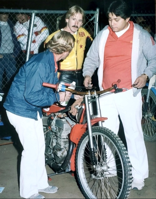 Ken Morse Speedway Rider Ken Morse