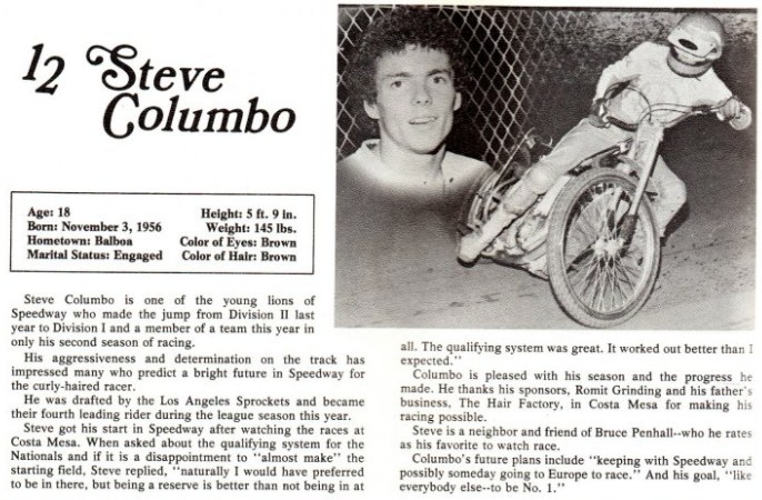 RIP Steve Columbo Steve Columbo