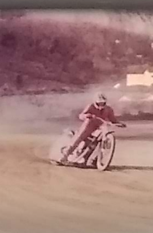 Tony Mijares Speedway Rider Tony Mijares
