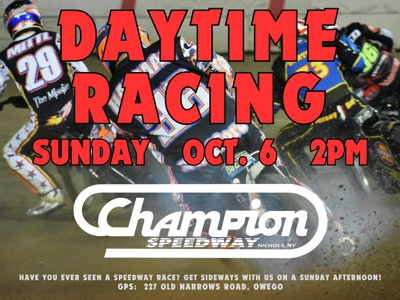 October 6, 2024 - Champion Speedway Speedway